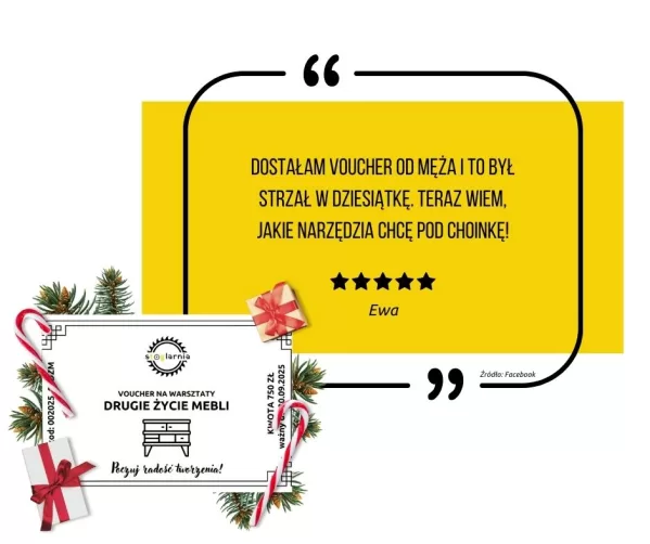 Ewa – recenzja warsztatów SToGlarni, voucher na prezent PDF do druku, świetna atmosfera i satysfakcja