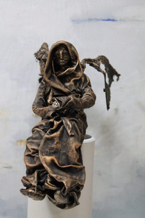 Mnich Pustelnik - rzeźba