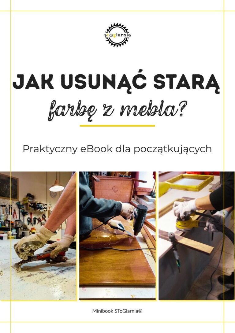 jak usunąć starą farbę z mebla - praktyczny ebook dla początkujących
